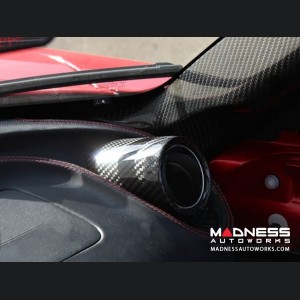 Alfa Romeo 4C Interior Air Vent Trim Kit - Carbon Fiber - Spyder